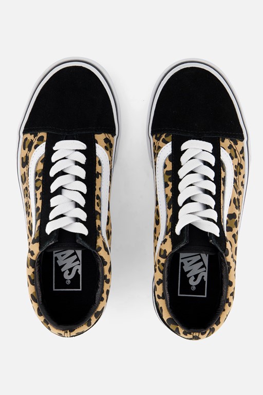 Vans Old Skool Animal Sneakers zwart Textiel