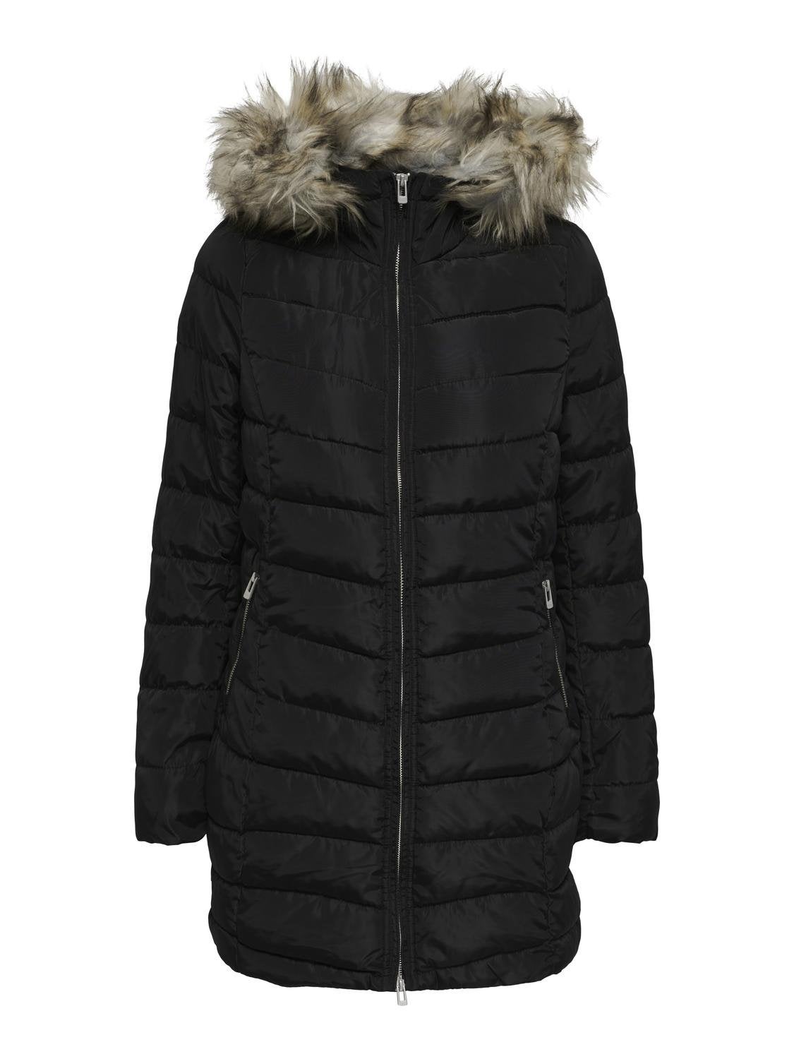 ONLNEWELLAN Steppmantel Black
