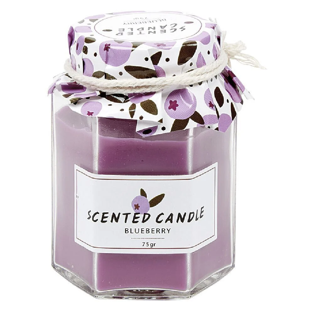 Bougie parfumée imitation pot de confiture
