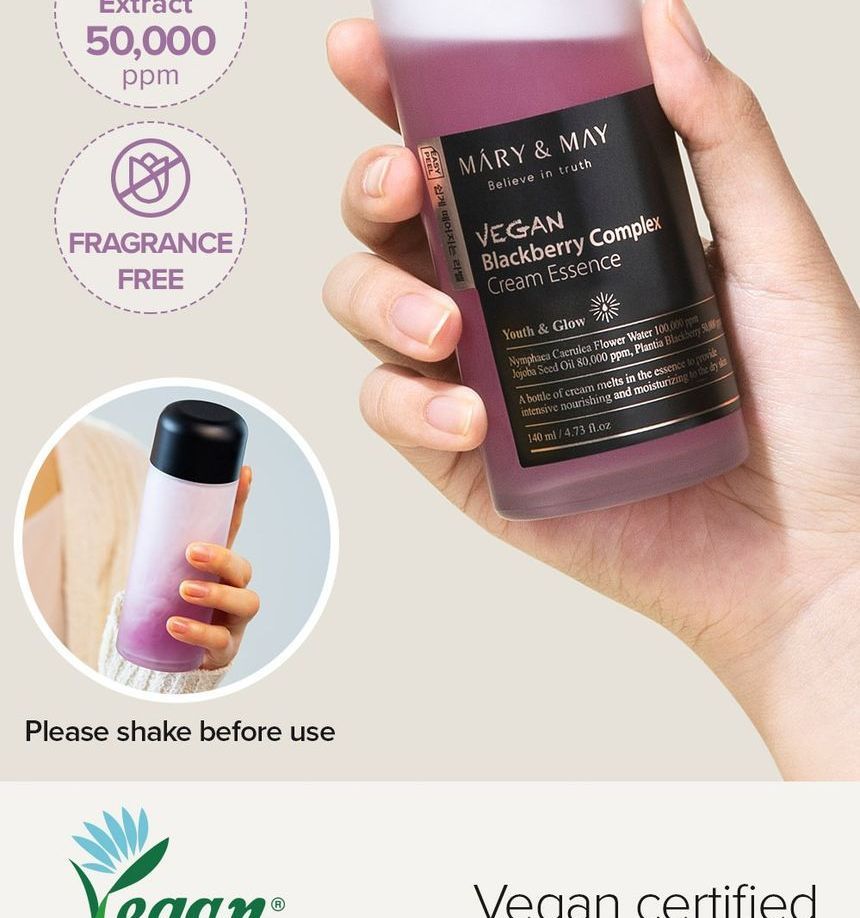 Mary&May - Veganistische Blackberry Complex Cream Essence