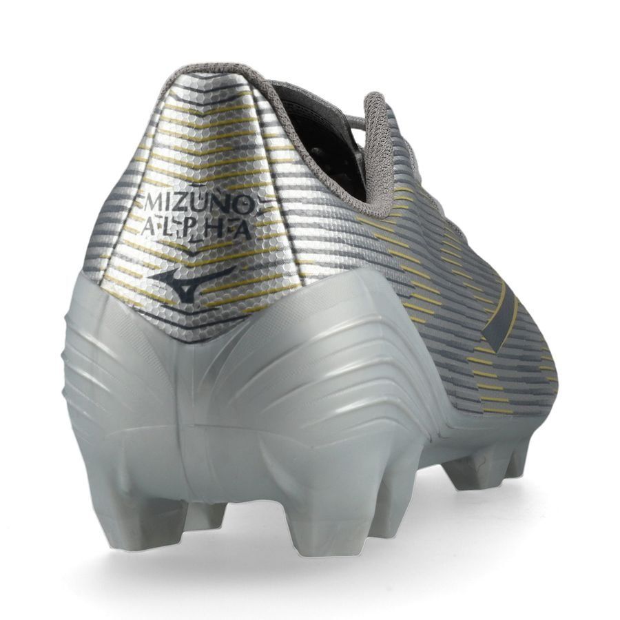 Mizuno Alpha II Select FG/AG Platinum Silver - Argent/Doré
