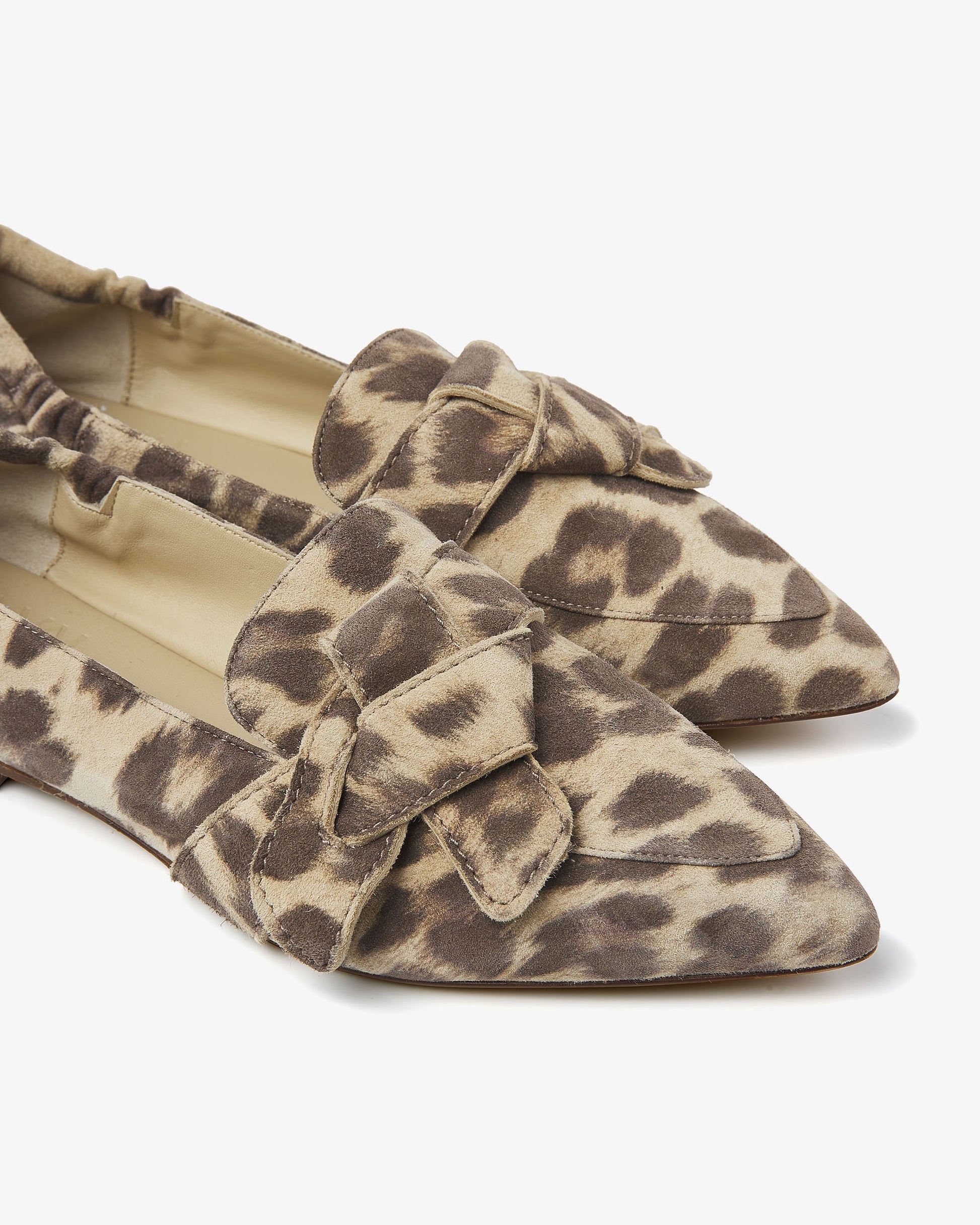 VIA VAI luipaardprint dames loafers Lola Rayne