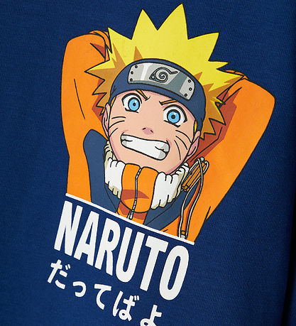 Name It T-Shirt - Naruto - NkmOdal - Sodalite Blue m. Print