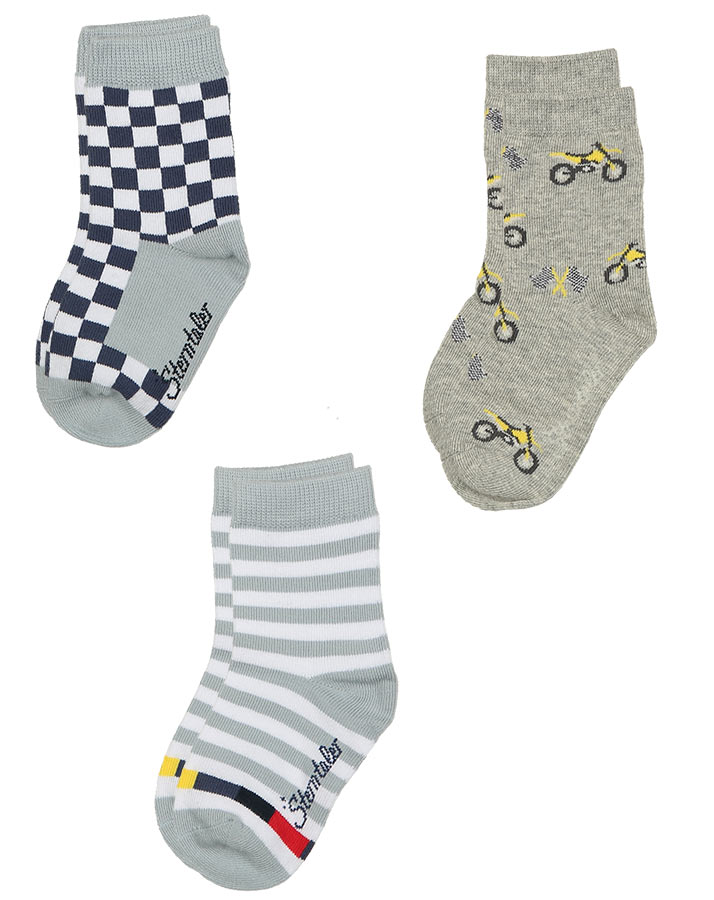 Socken FAHRZEUGE 7er-Pack in blau