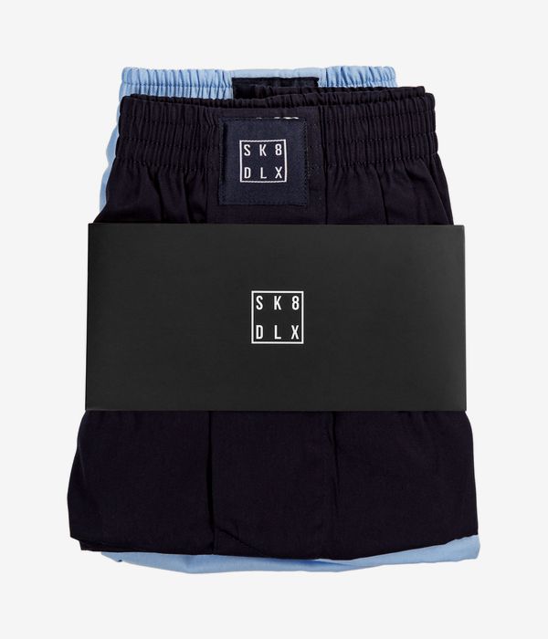 skatedeluxe Square Boxershorts (navy blue) 2er Pack