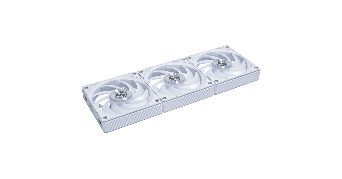 Lian LiUNI FAN CL120 Wireless RGB case fans  (Wit, 3 stuks, 120 x 120 x 28 mm, PWM)