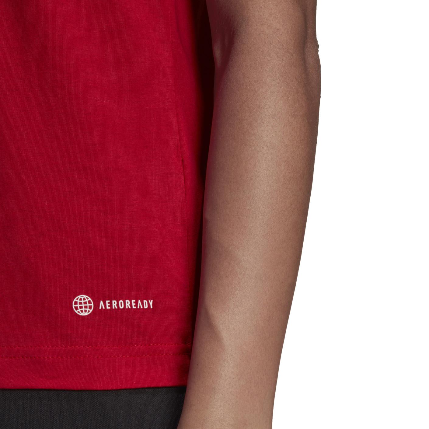 Adidas Entrada 22 T-Shirt Dames Rood Wit
