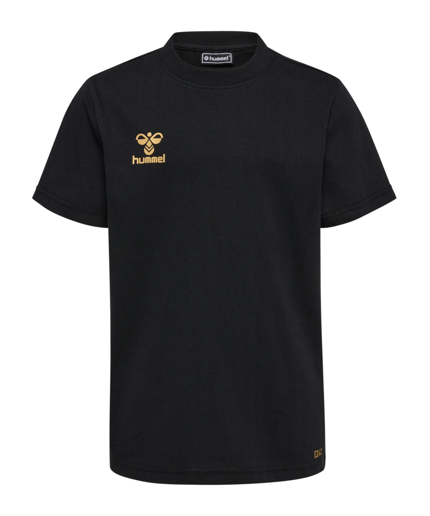 Hummel hmlE24C Cotton T-Shirt Kids Schwarz F2128