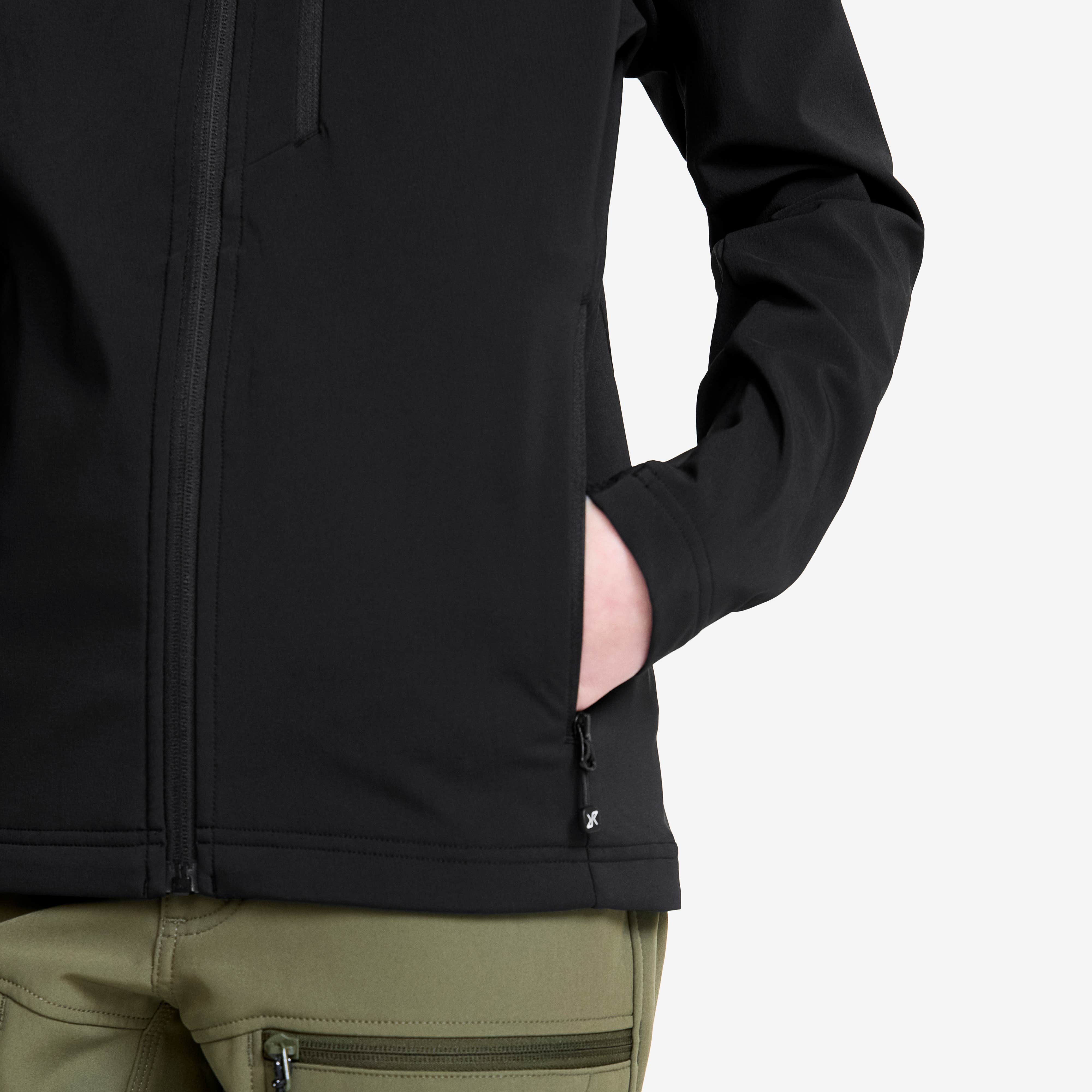 Exciter Light Softshell Jacket Teens Black