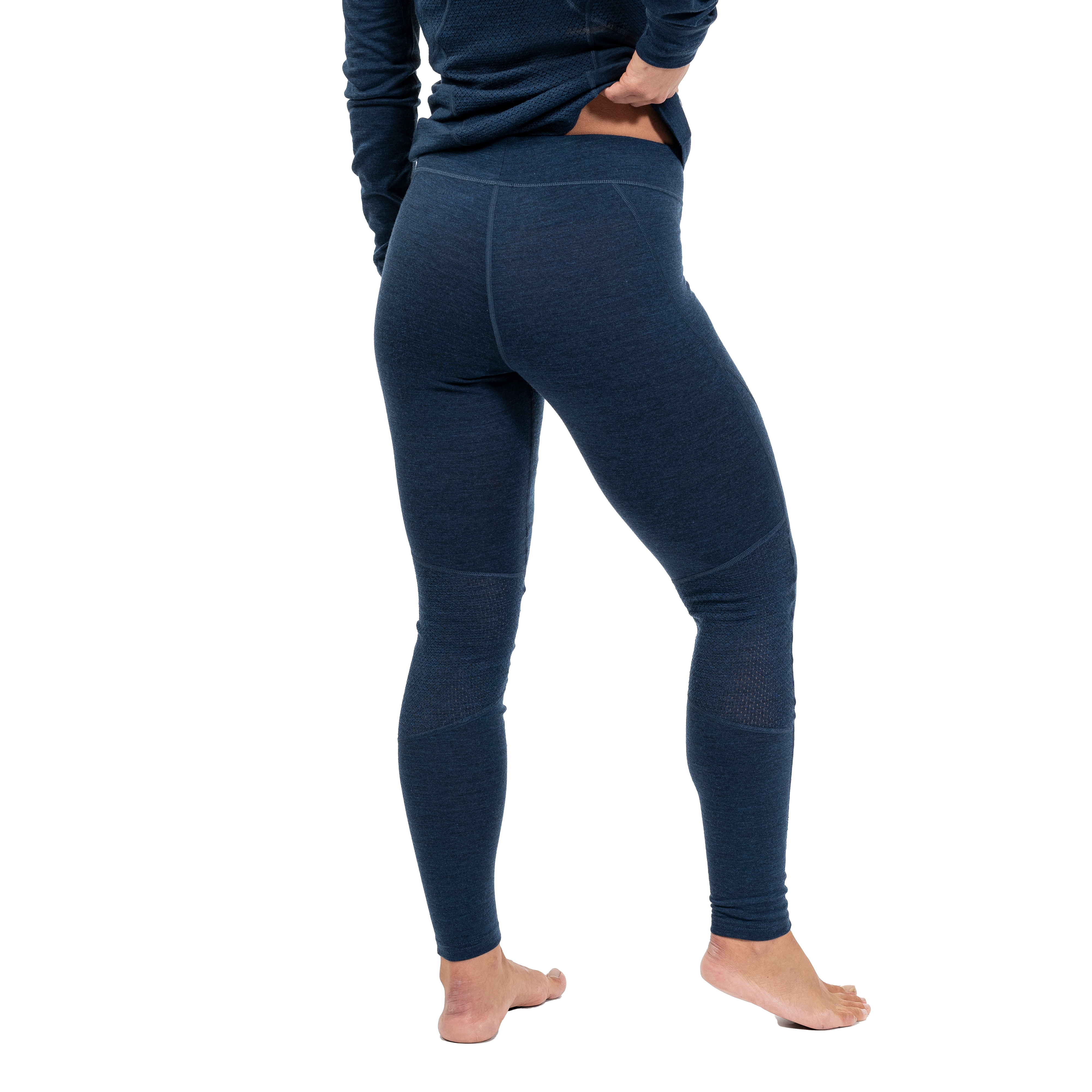 Inner:Pure Merino Tights Women Navy Blue