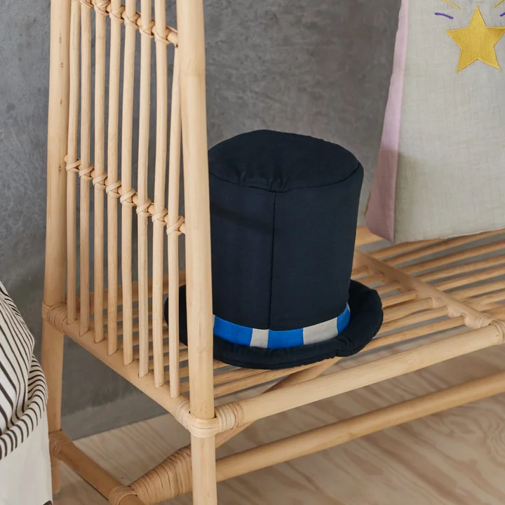 OYOY Mini - Magic Zaubererhut und Hase, schwarz / weiss