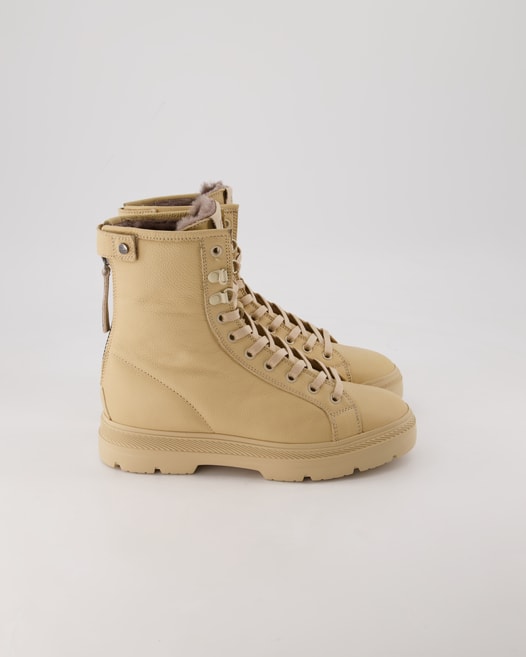 Woolrich Schnürstiefelette Winterstiefel in Beige
