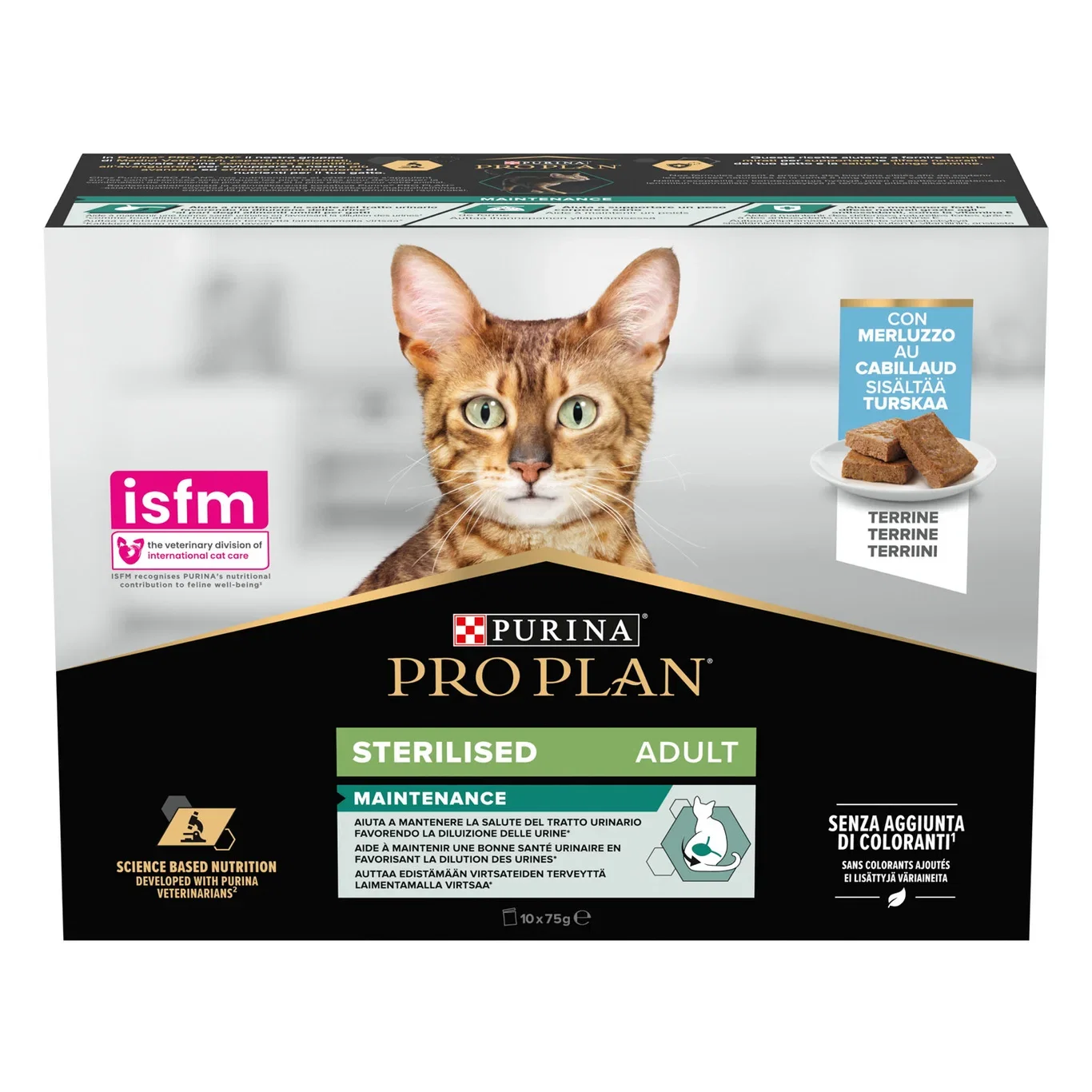 Pro Plan Purina Pro Plan Adult Sterilised Maintanance Torsk 10x75 g