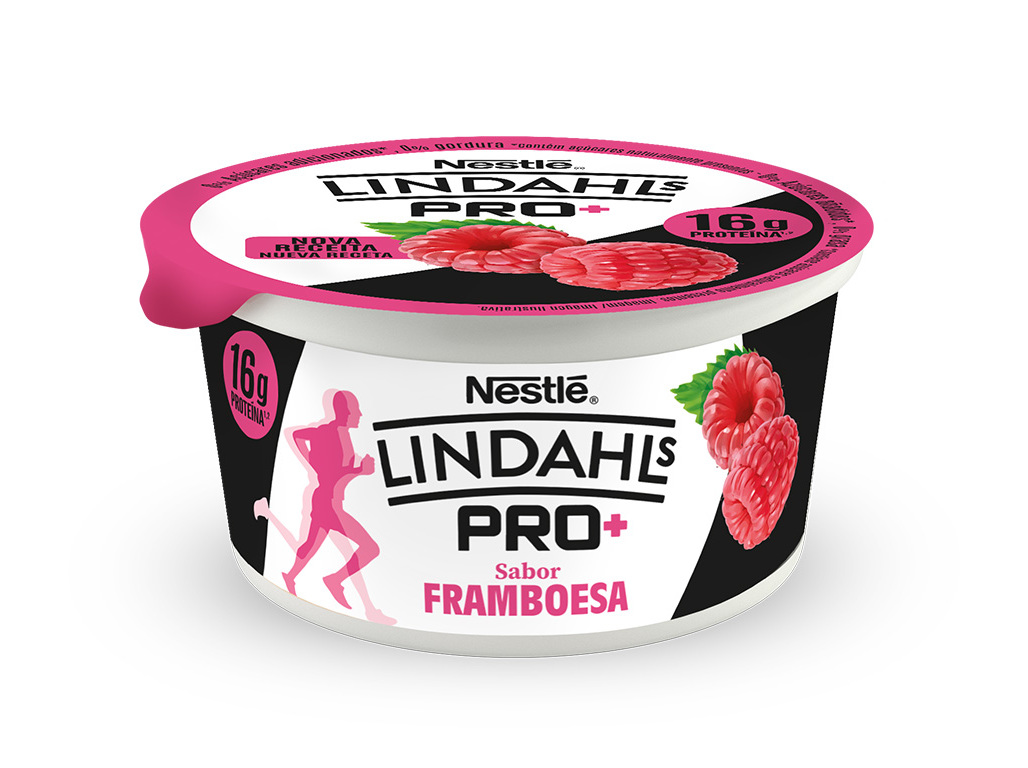IOGURTE SÓLIDO LINDAHLS FRAMBOESA 160G