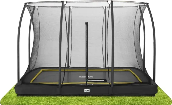 Salta Trampolin Comfort Edition Inground 305x214 sort inkl. sikkerhedsnet (805-823)