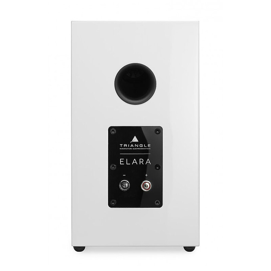 Taga Harmony HTA-25B Argent + Triangle Elara LN01 Blanc laqué