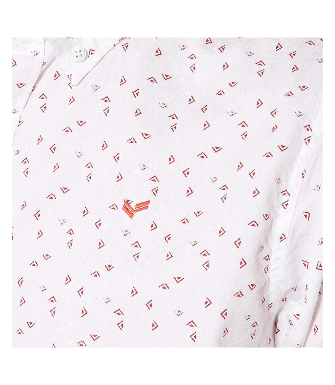 Chemise Blanche Imprimé Homme Kaporal Metze