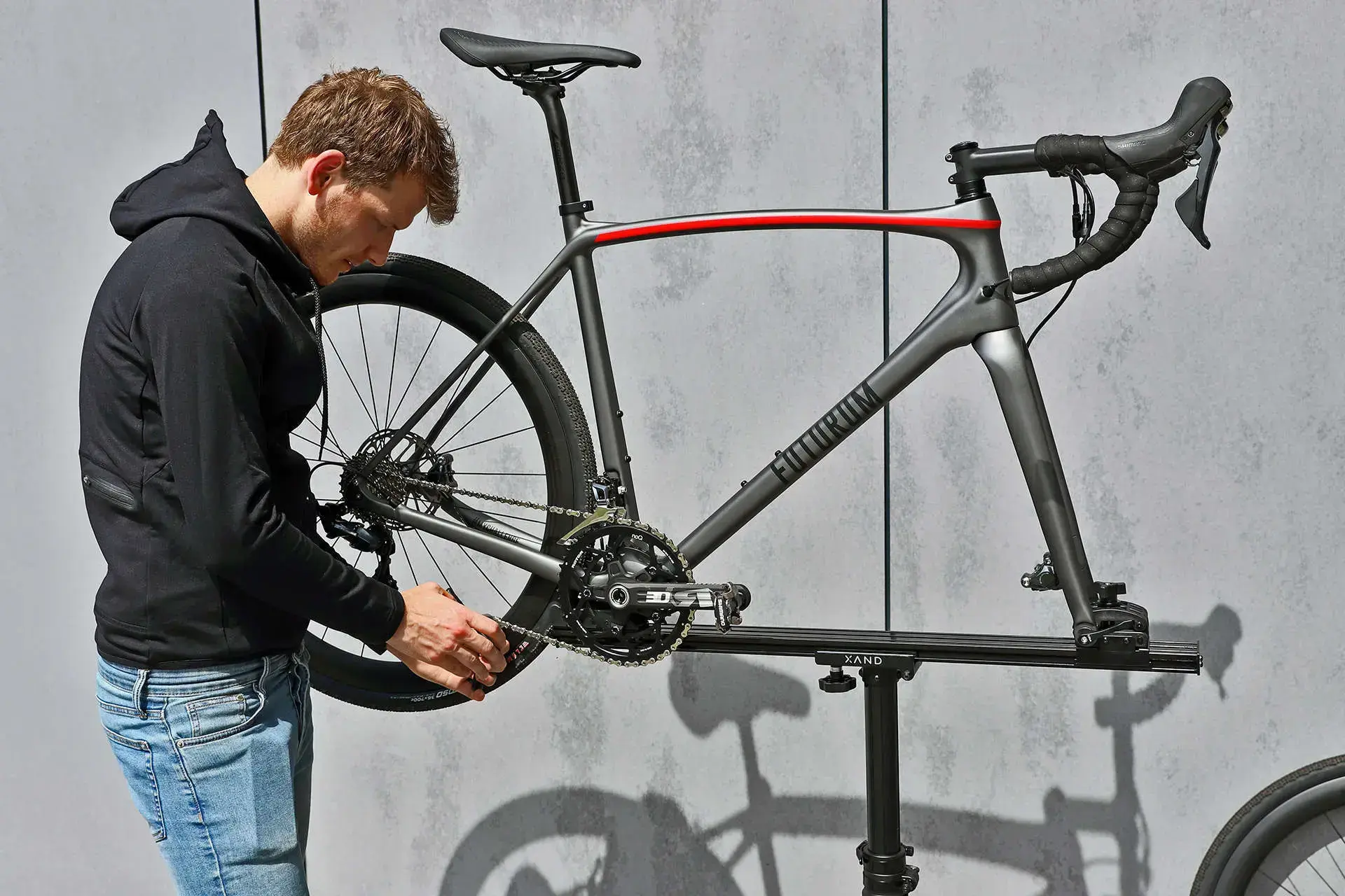 XAND Montagestandaard Pro met Fietsstandaard Bundel