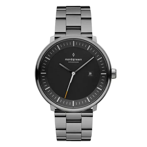 Nordgreen X Christopher Philosopher PH40GM3LGUBLCH Ur, Gun Metal, 40 mm