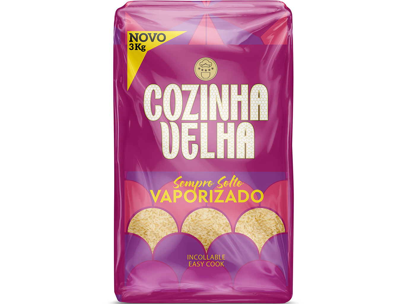 ARROZ VAPORIZADO COZINHA VELHA 3KG