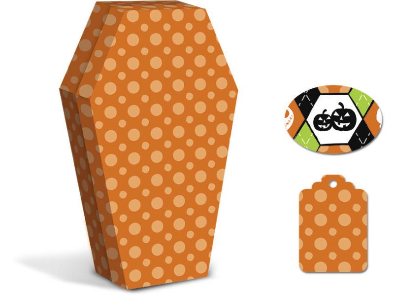 URSUS Geschenkbox Spooky 3 6 Stück Geschenkbox