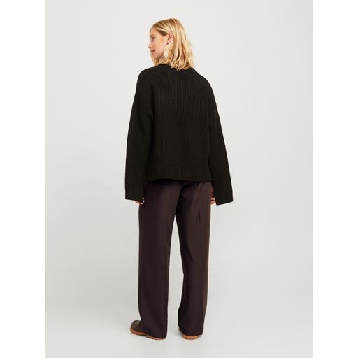JJXX Ellis Wide Højtaljede Bukser, Seal Brown, M
