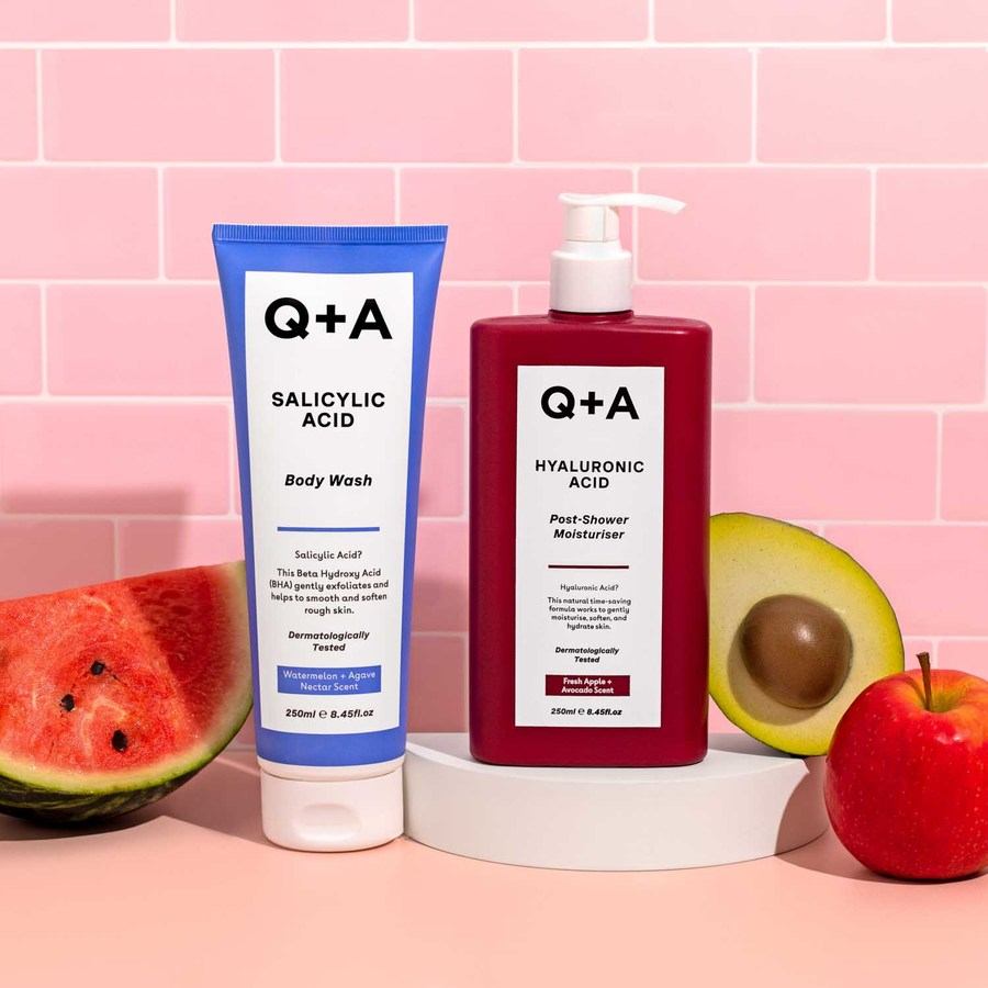 Q+A Hyaluronic Acid Post-Shower Moisturiser 250ml