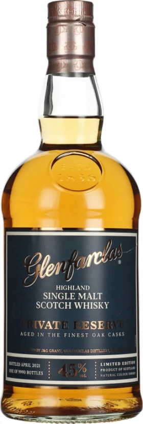 GLENFARCLAS PRIVATE RESERVE 2021 70CL