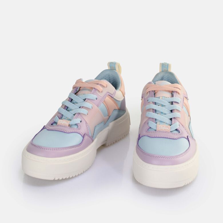 RSE V2 Baskets basses vegan, violetbleu clair