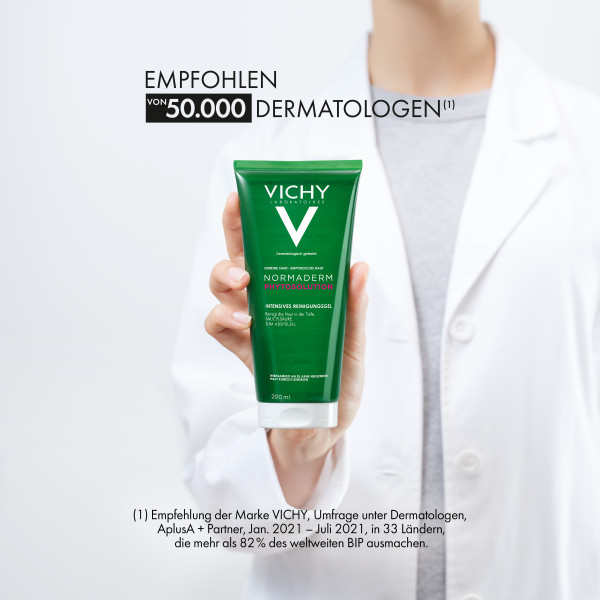 Vichy Normaderm Phytosolution Reinigungsgel<br>200 ml, Dispenser, Gel, Reinigungsgel