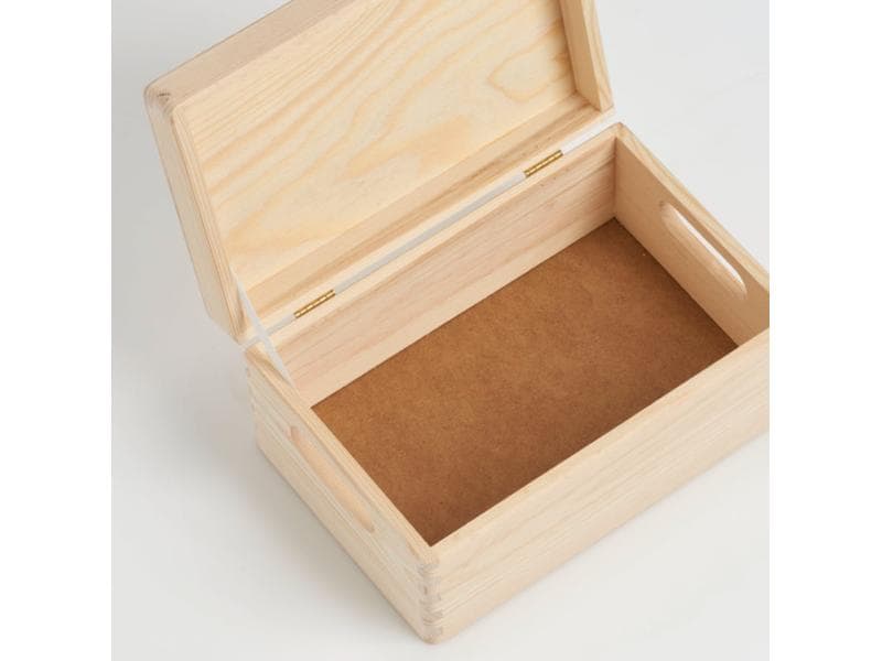 Zeller Present Aufbewahrungskiste mit Deckel 30 x 14 cm, Na Allzweckkiste
