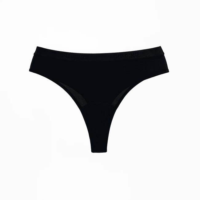 Snuggs period underwear Active highrise light black S