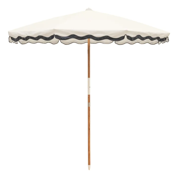 Business & Pleasure Co. Parasol festonné Amalfi | Blanc