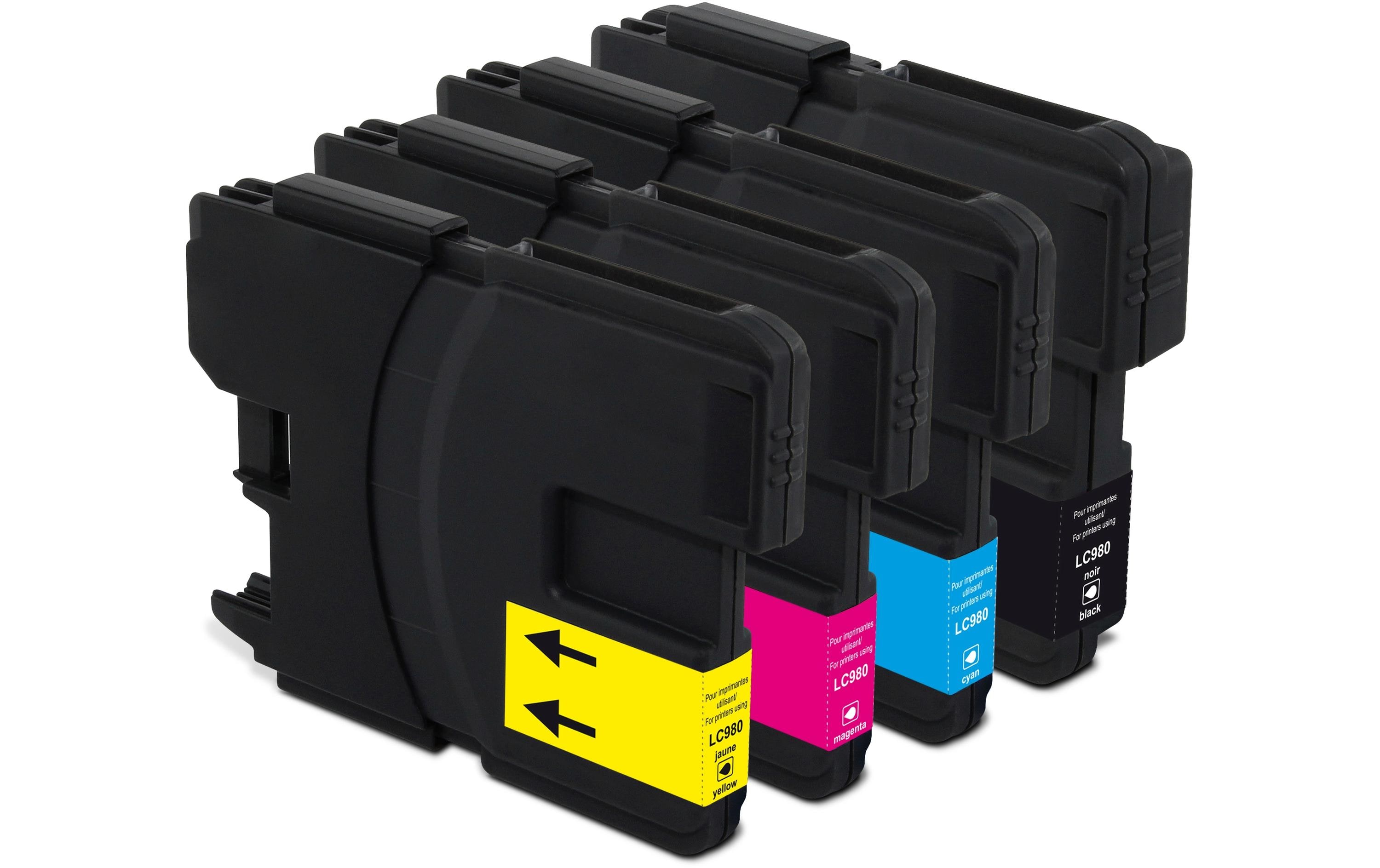 Tinte Brother LC980 Multipack Black/Cyan/Magenta/YellowDruckerpatrone
