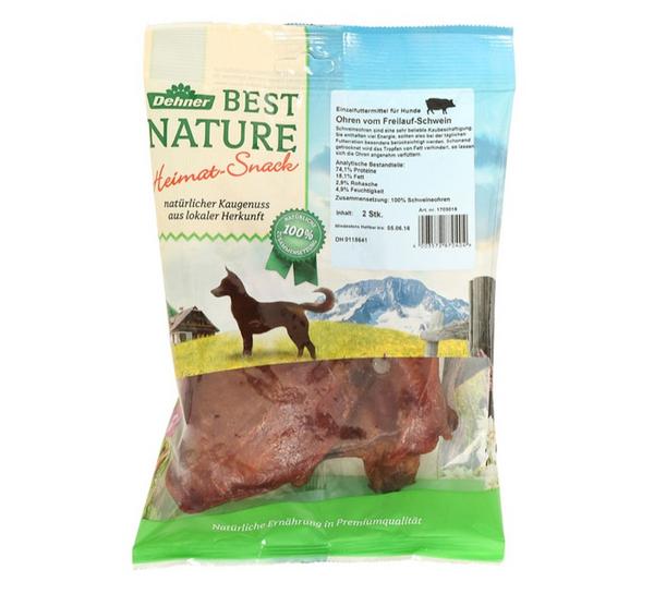 Dehner Best Nature Hundesnack Ohren vom