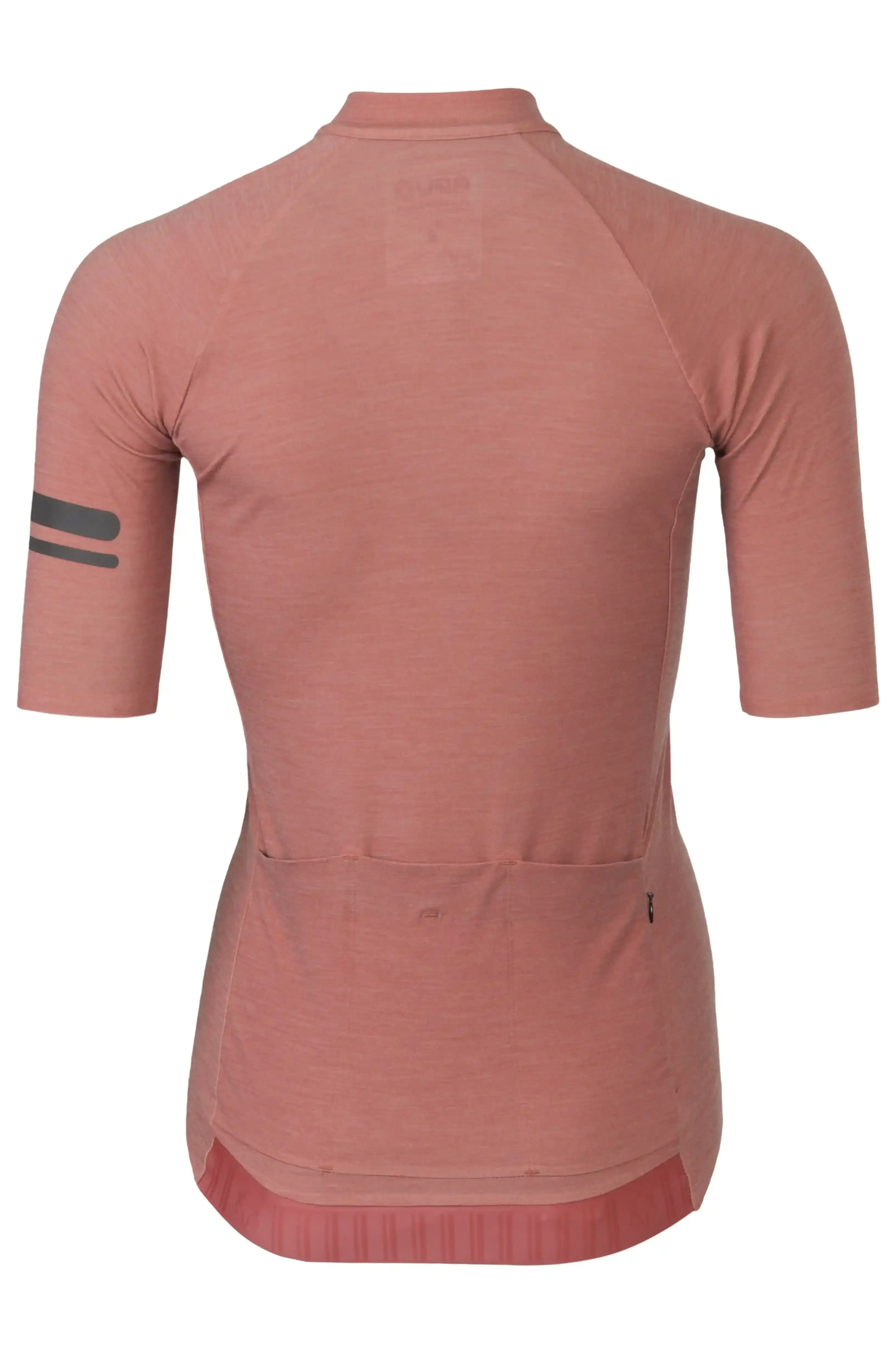 AGU Merino Performance Fietsshirt Korte Mouwen Beige Dames