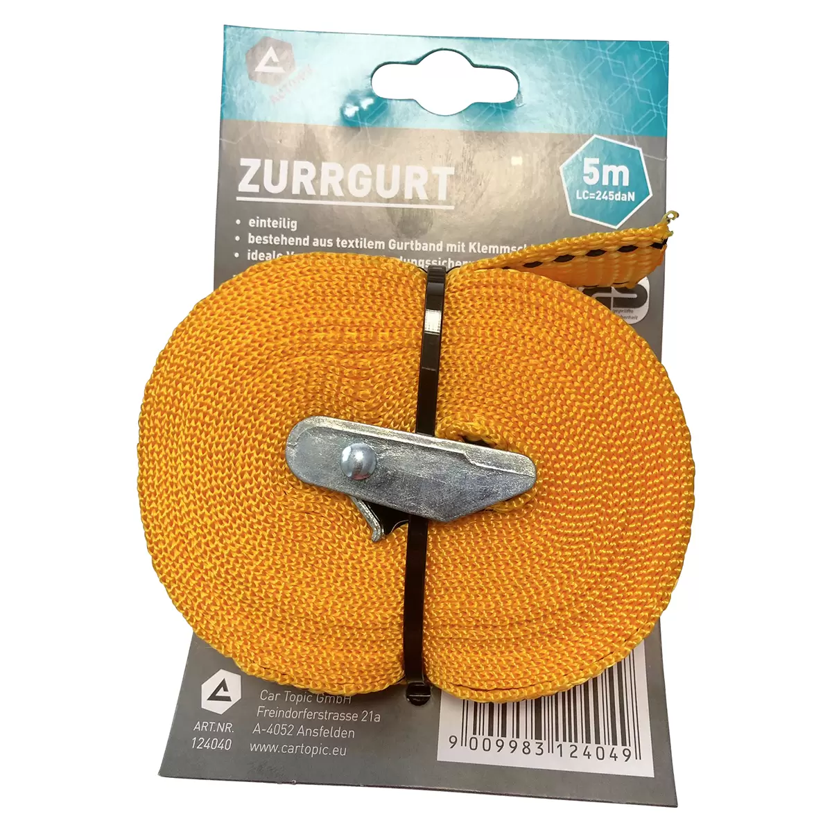 Starthilfekabel 2.5 Meter mit Ratsche Orange
