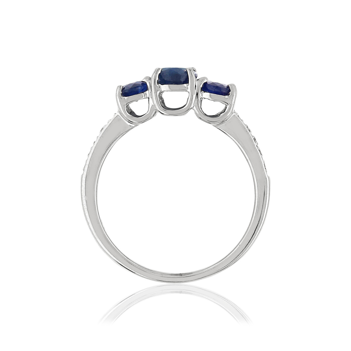 Bague MATY Ors 750 Saphirs et Diamants