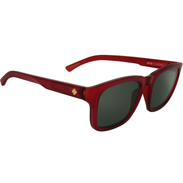 Lunette vélo SPY SAXONY MATTE TRANSLUCENT SIENNA RED/HAPPY GRAY GREEN