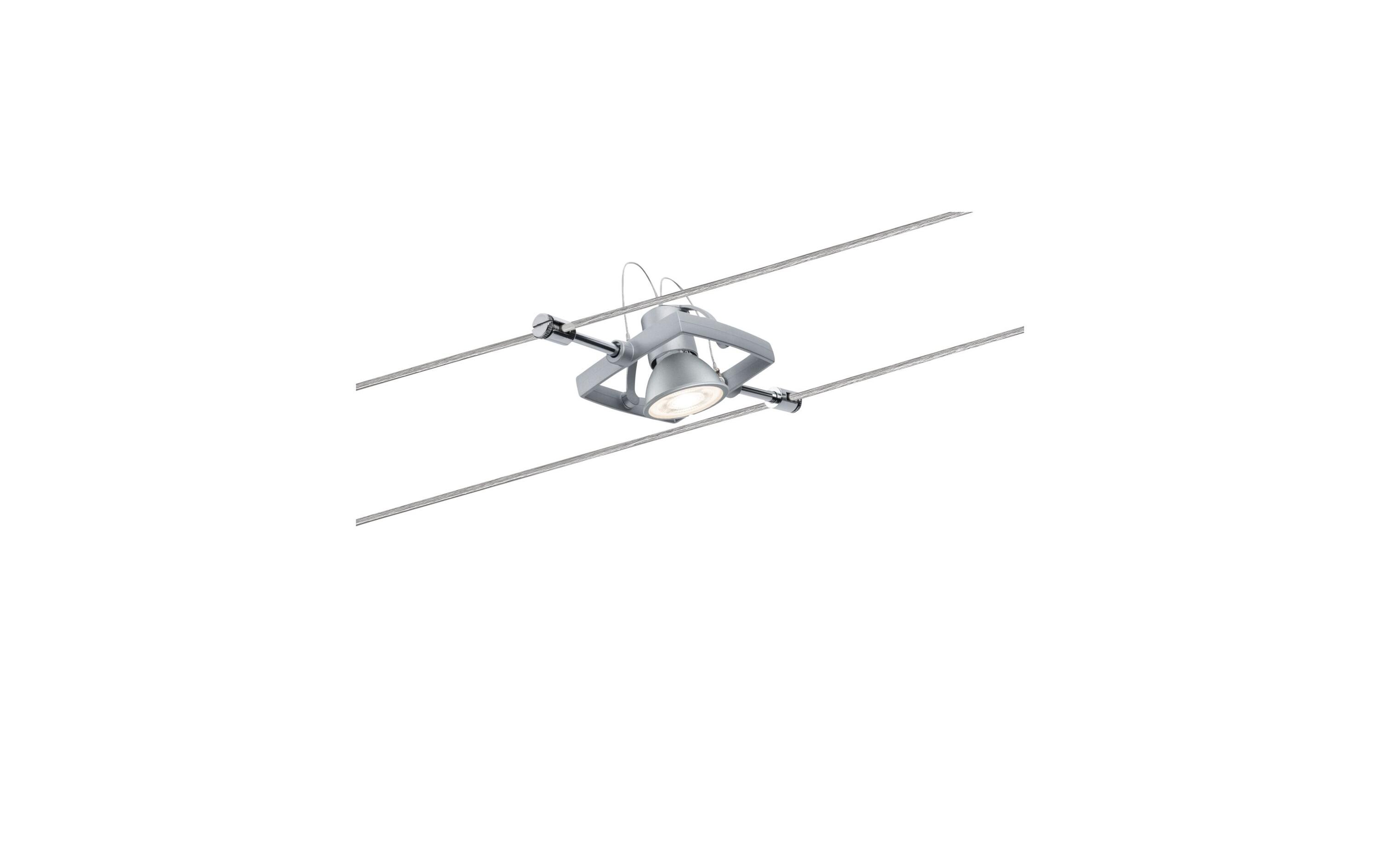 Seilsystem Mac II Basisset GU5.3 max. 5 x 10 WSchienenleuchten