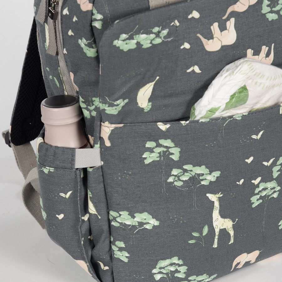Walking Mum Wickelrucksack Baobab grau