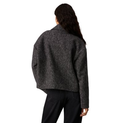 Veste femme Short Wool Blend CALVIN KLEIN