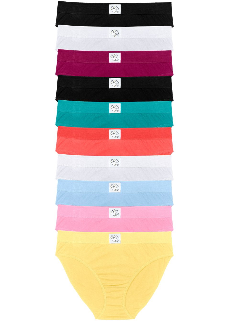 Lot de 10 slips
