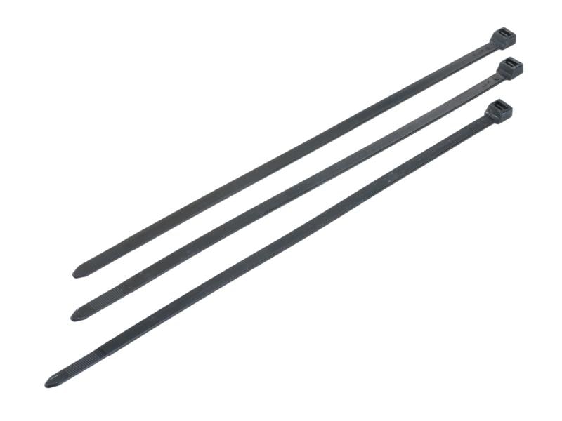 VR-Technics Kabelbinder Schwarz 300 mm x 7.6 mm Packung à 100 Stück