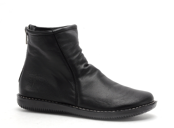Chacal boots bottine plates femme 6426 noir