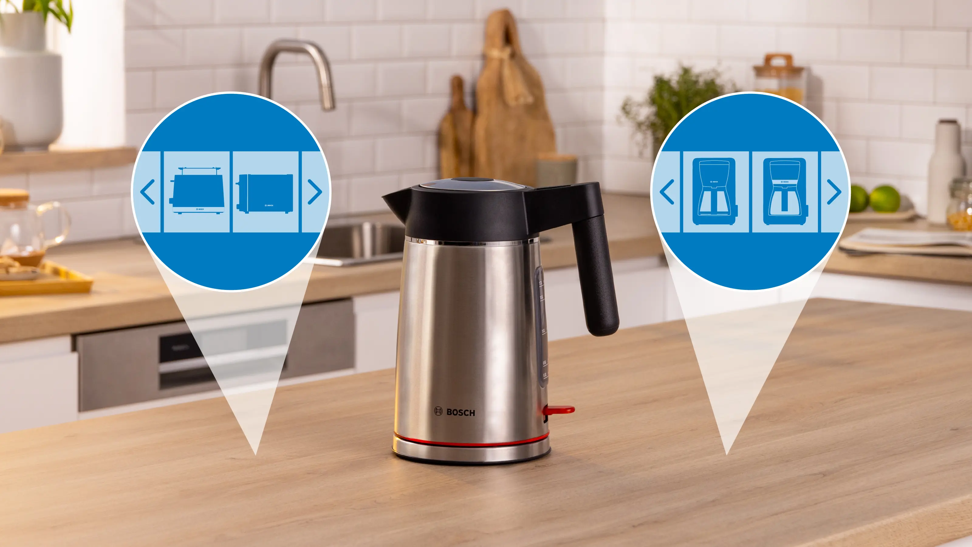 Waterkoker MyMoment Roestvrij staal TWK6M480