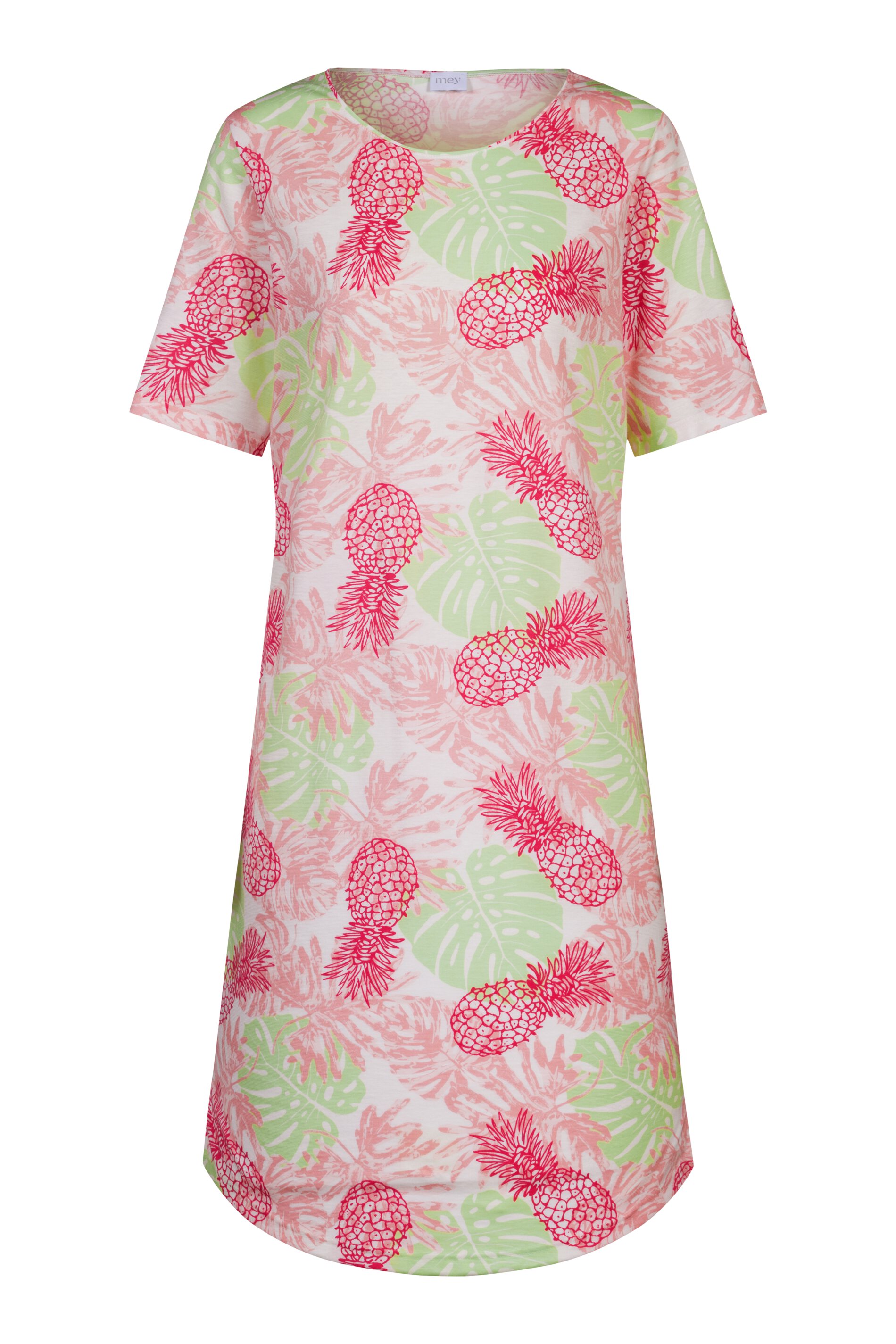Nachthemd kurzarm<br>Serie Pink Pineapple