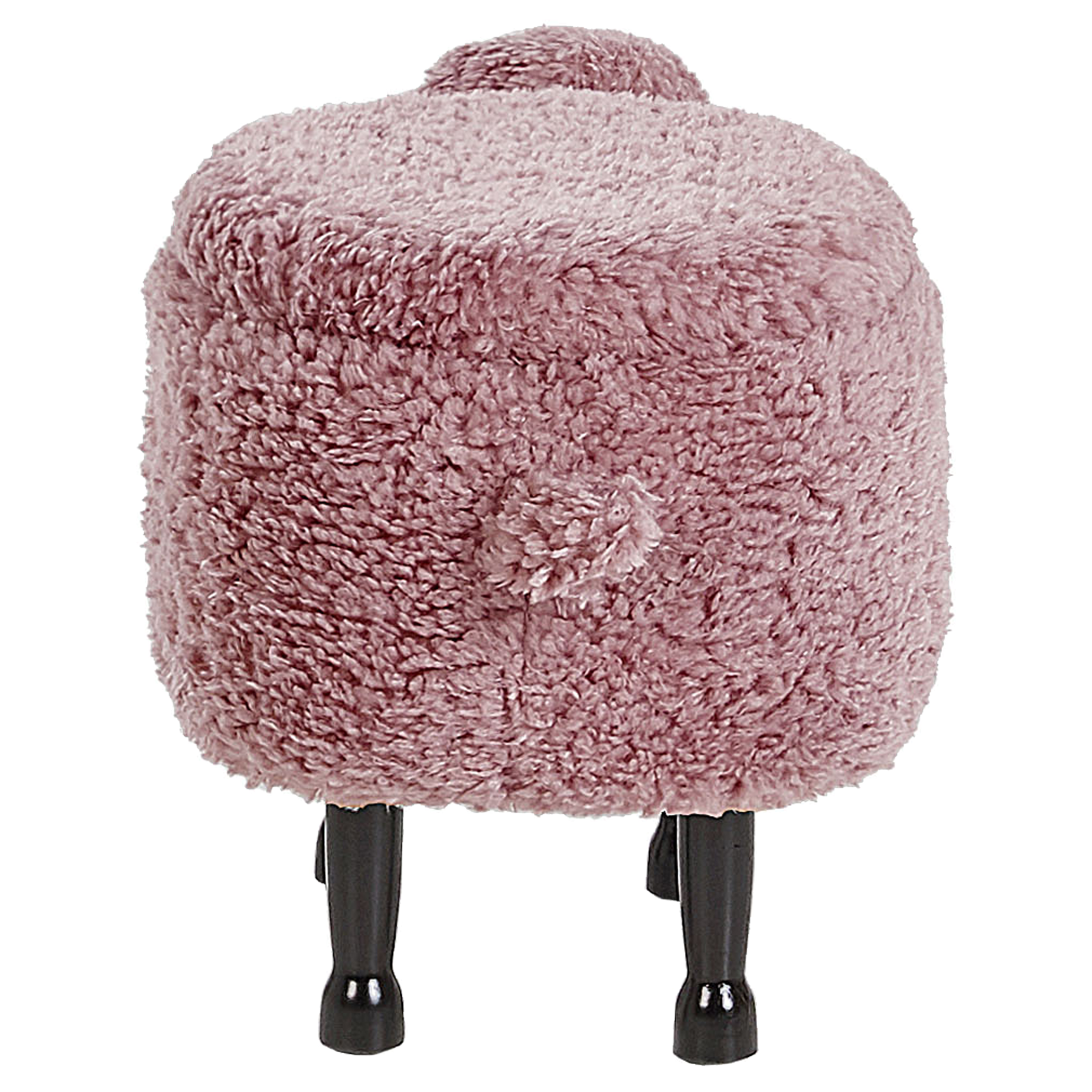 Beliani - SHEEP - Hocker - Roze - Polyester