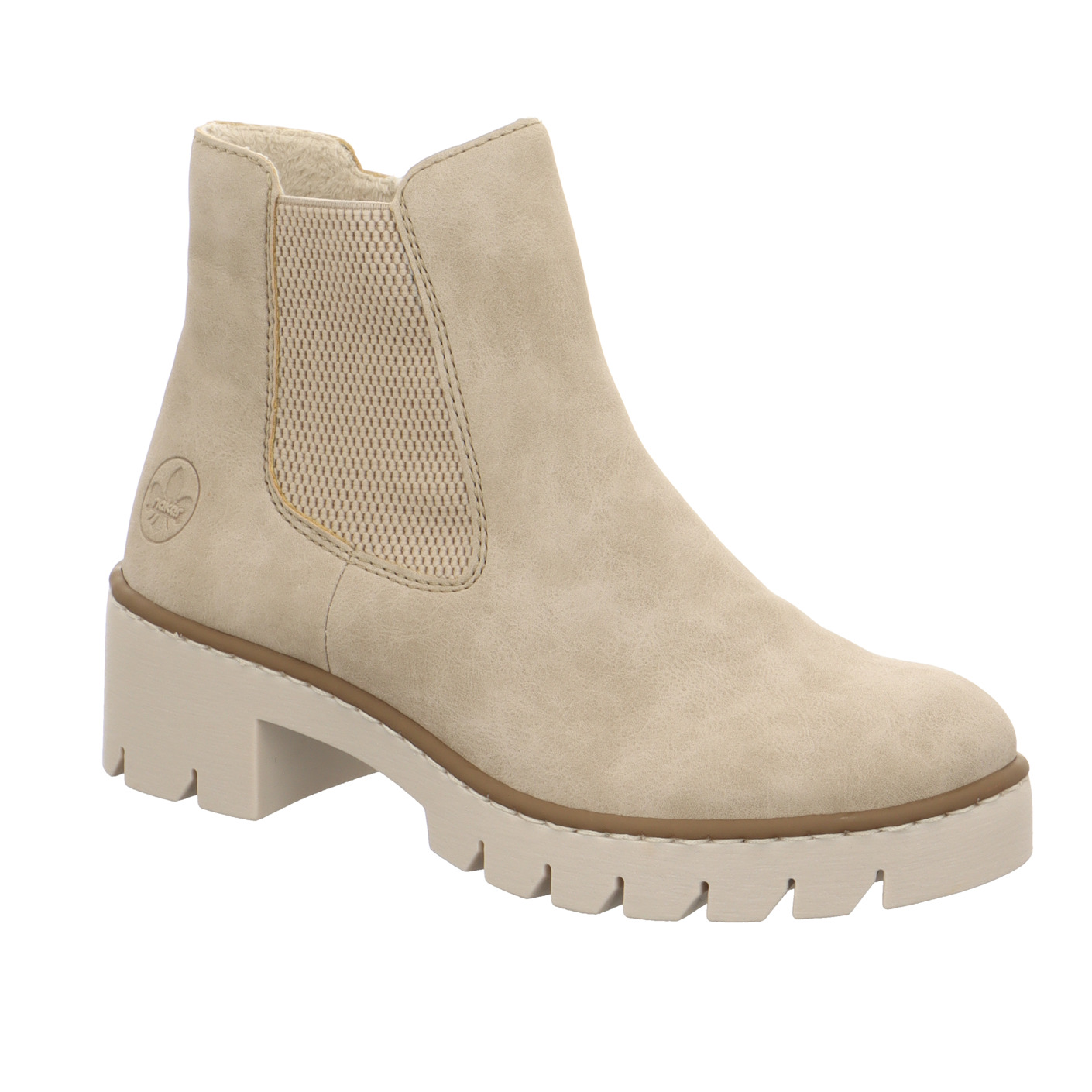 Stiefeletten beige
