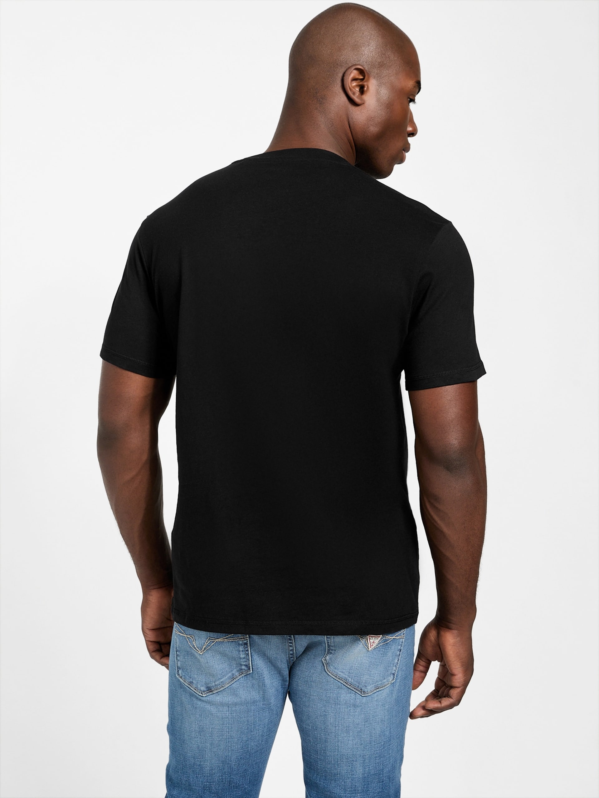 Camiseta Eco Signature de gola redonda